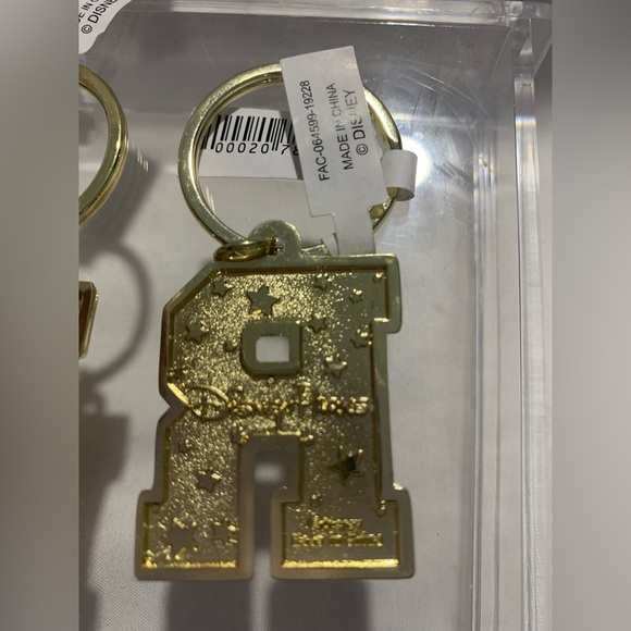 Disney Mickey and Minnie and Letter Keychains - Picture 6 of 6